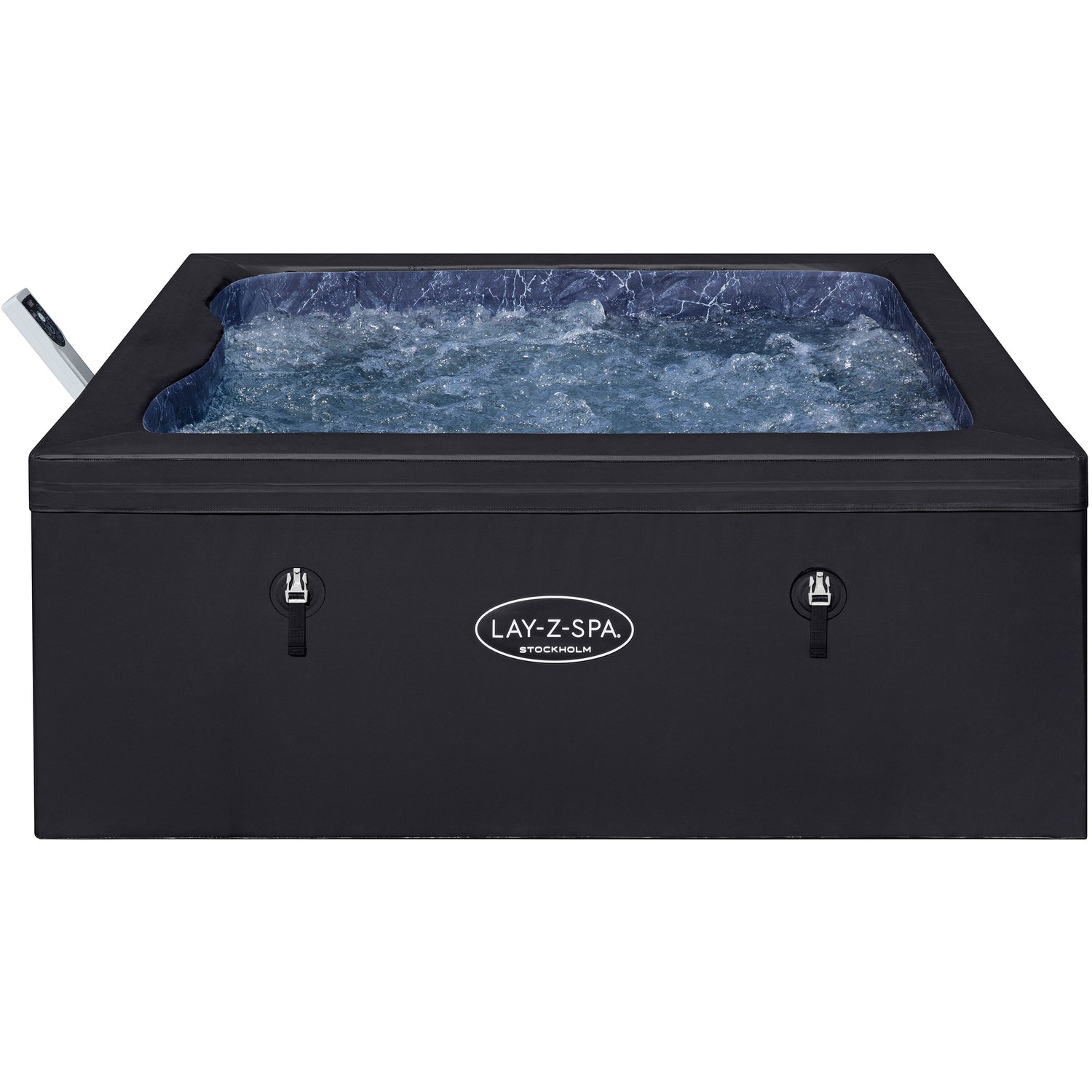 Lay-Z-Spa Stockholm AirJet — Foam Wall Hot Tub | Tub Care