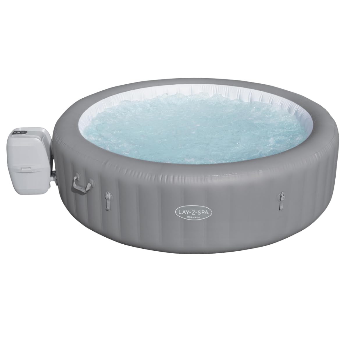Lay-Z-Spa Grenada AirJet — 8 Person Hot Tub | Tub Care
