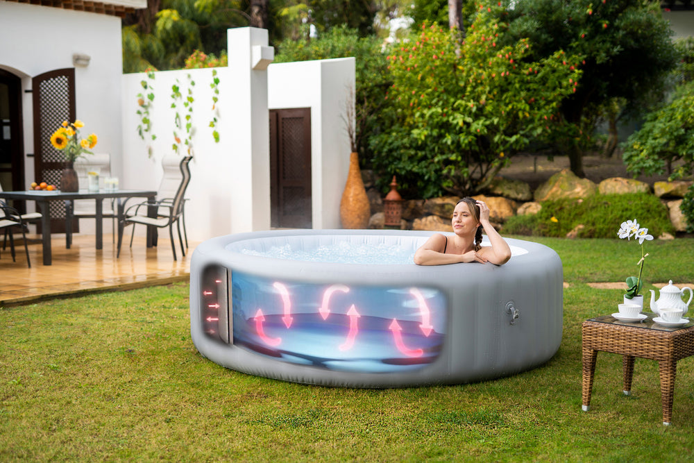 Grenada large energy efficient inflatable hot tub model